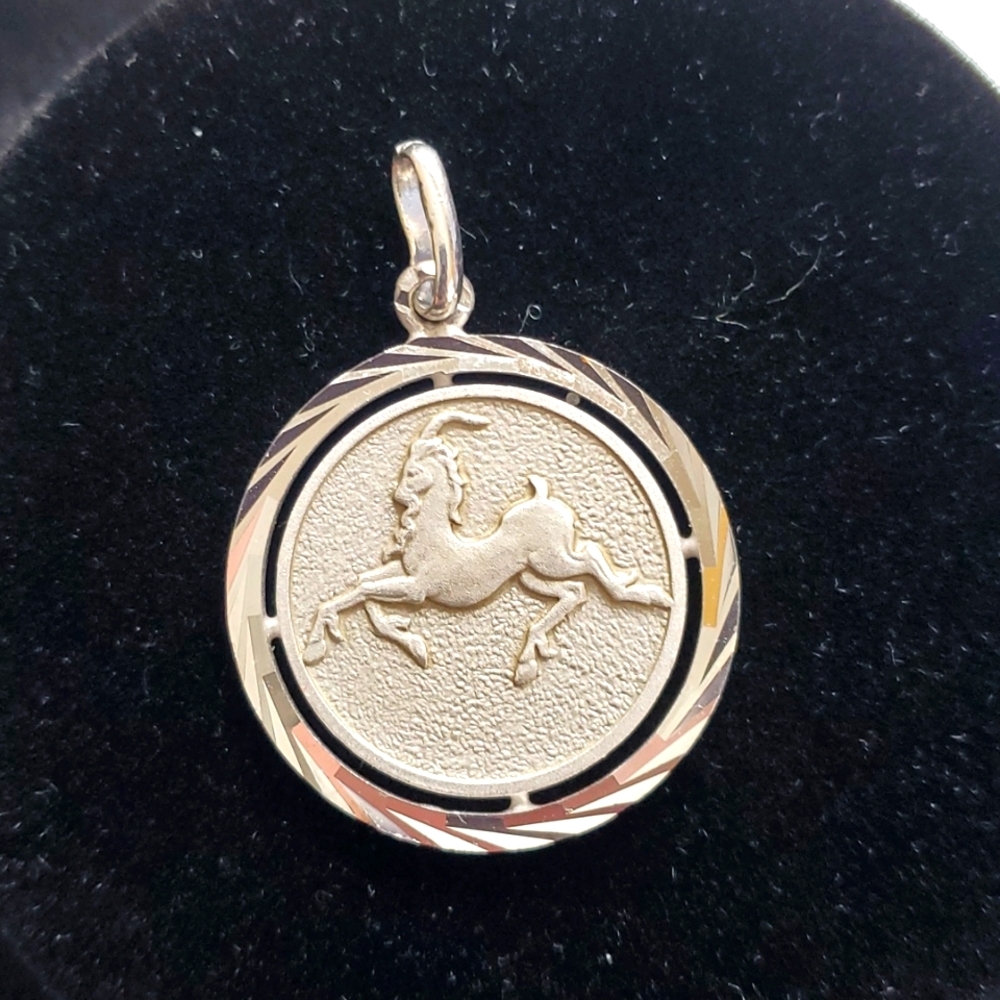 Capricorn Zodiac Pendant